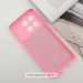 Фото Чохол TPU GETMAN Liquid Silk Full Camera на Xiaomi Poco X6 / Note 13 Pro 5G (Рожевий / Pink) в маназині vchehle.ua