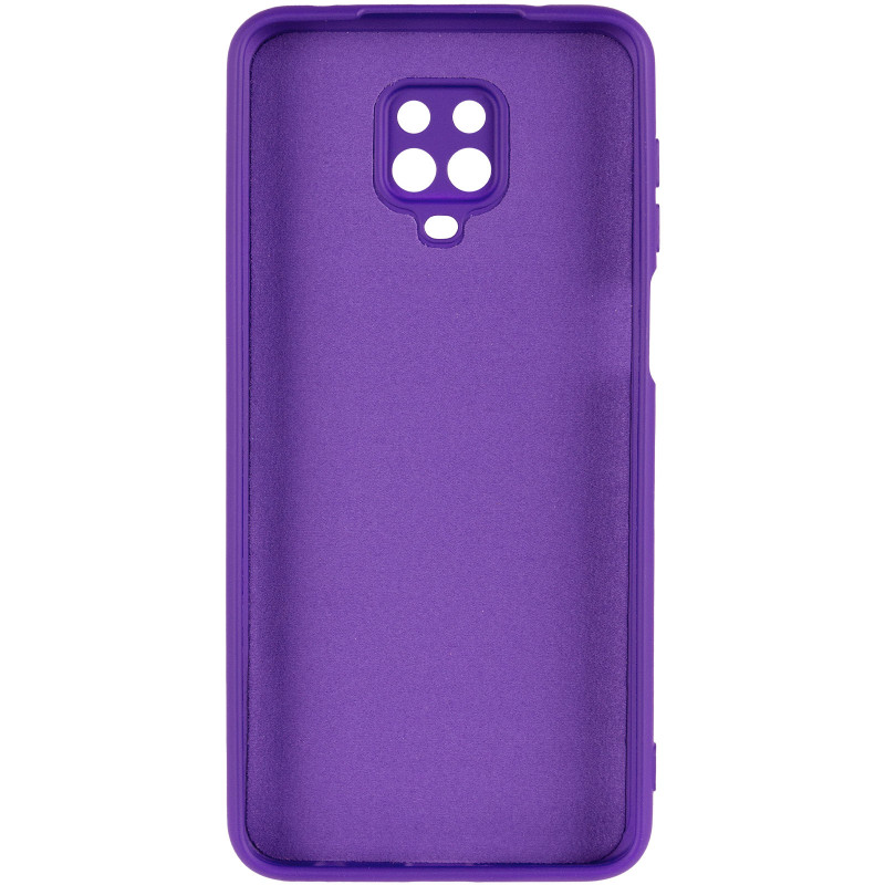 Фото Чохол TPU GETMAN Liquid Silk Full Camera на Xiaomi Redmi Note 9s / Note 9 Pro / Note 9 Pro Max (Фіолетовий / Ultra Violet) в маназині vchehle.ua