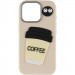Фото Чехол TPU Leather Toys для Apple iPhone 11 Pro Max (6.5") (Coffee / Sand) на vchehle.ua