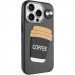 Чехол TPU Leather Toys для Apple iPhone 14 Pro Max (6.7") (Coffee / Black)