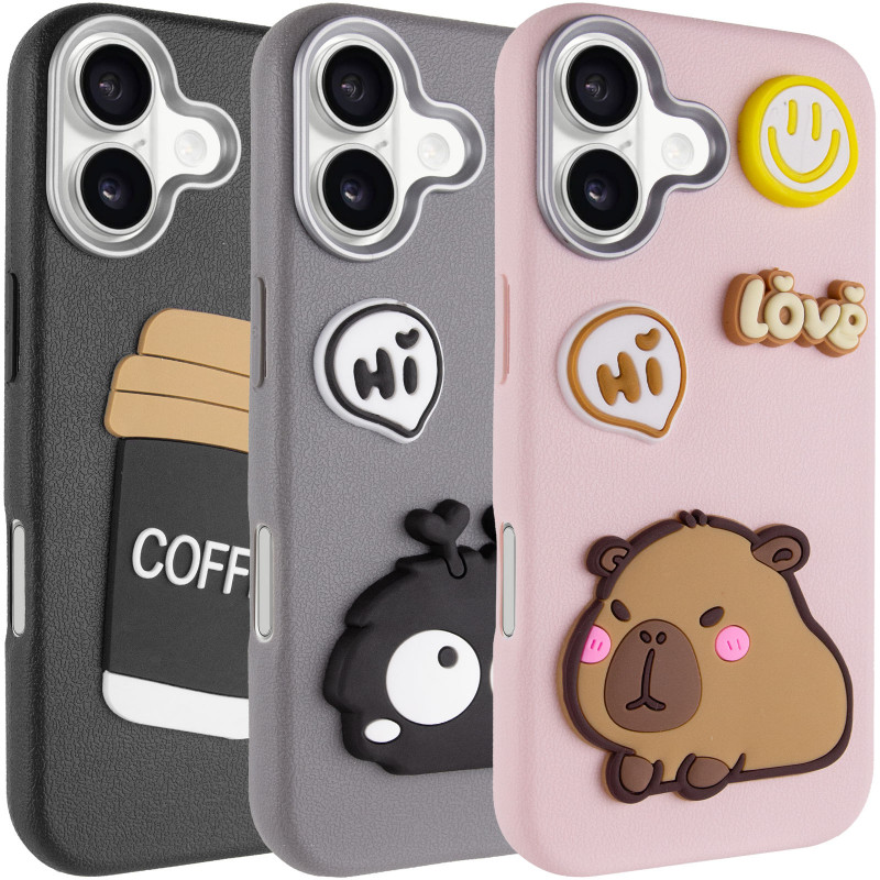 Чохол TPU Leather Toys на Apple iPhone 16 (6.1")