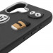 Чохол TPU Leather Toys на Apple iPhone 16 (6.1") (Monster / Black) в магазині vchehle.ua