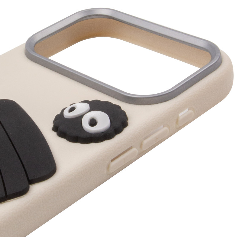 Чехол TPU Leather Toys для Apple iPhone 17 Pro (6.3") (Coffee / Sand) в магазине vchehle.ua