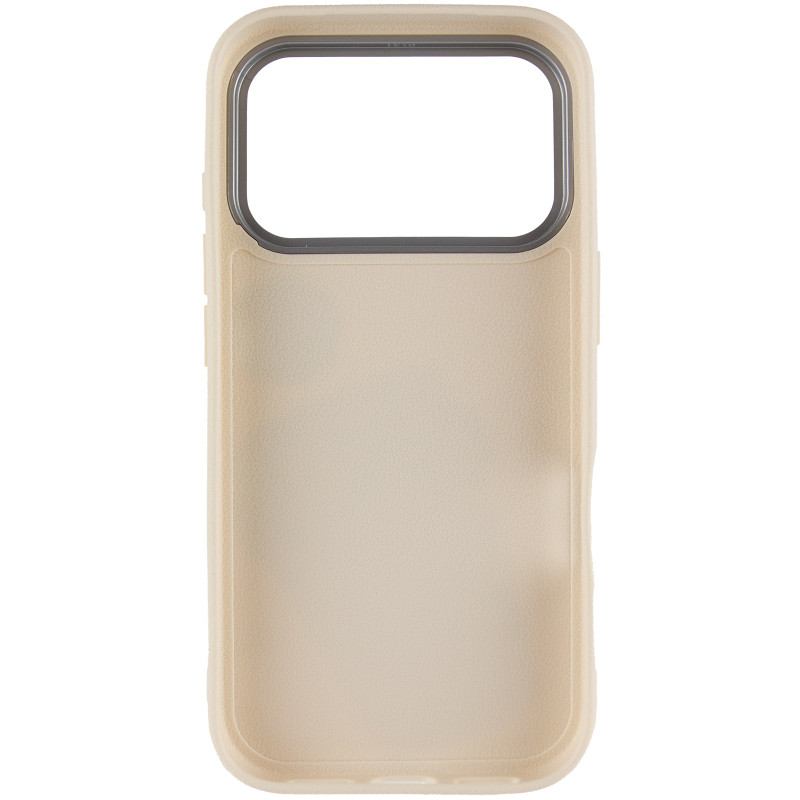 Фото Чохол TPU Leather Toys на Apple iPhone 17 Pro Max (6.9") (Coffee / Sand) в маназині vchehle.ua