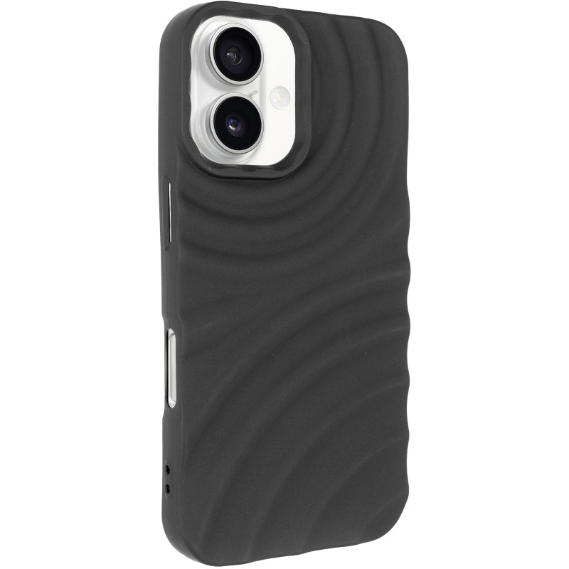 Чохол TPU MonoWave на Apple iPhone 16 (6.1") (Black)