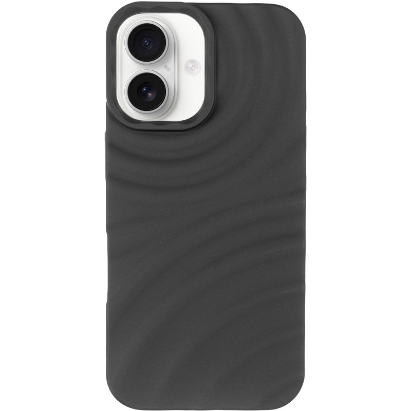 Фото Чохол TPU MonoWave на Apple iPhone 16 (6.1") (Black) на vchehle.ua