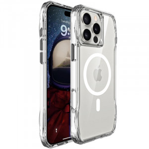 Чехол TPU Octagon with Magnetic Safe для Apple iPhone 16 Pro (6.3")
