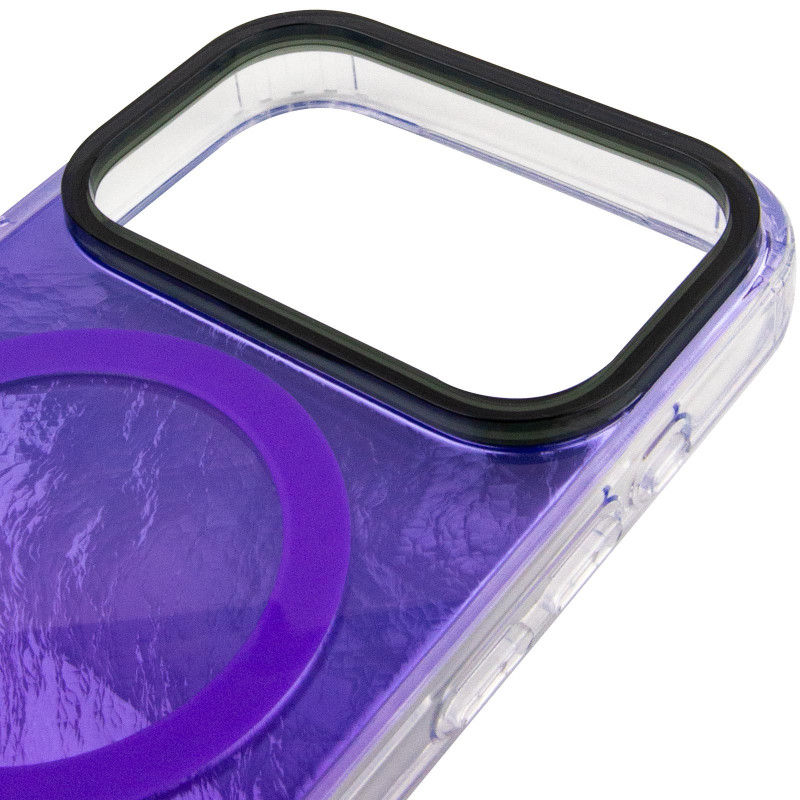 Чехол TPU Shiny Mountain Magnetic Fit для Apple iPhone 17 Pro (6.3") (Purple) в магазине vchehle.ua