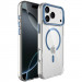 Чохол TPU Space Case Apex with Magnetic Safe на Apple iPhone 17 Pro Max (6.9") (Navy Blue)