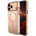 Чехол TPU Space Case Apex with Magnetic Safe для Apple iPhone 17 Pro (6.3") (Papaya)