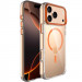 Фото Чехол TPU Space Case Apex with Magnetic Safe для Apple iPhone 17 Pro (6.3") (Papaya) на vchehle.ua