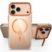 Чехол TPU Space Case Apex with Magnetic Safe для Apple iPhone 17 Pro (6.3") (Papaya) в магазине vchehle.ua