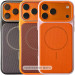 Чехол PC Textile Hybrid with Magnetic Fit для Apple iPhone 16 (6.1")
