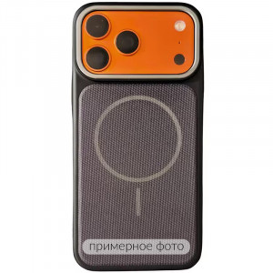 Чехол PC Textile Hybrid with Magnetic Fit для Apple iPhone 16 (6.1")