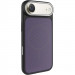 Чехол PC Textile Hybrid with Magnetic Fit для Apple iPhone 17 Air (6.5") (Black / Purple)