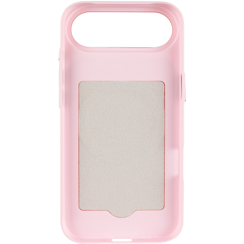 Фото Чехол PC Textile Hybrid with Magnetic Fit для Apple iPhone 17 Air (6.5") (Pink / Orange) в магазине vchehle.ua