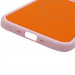 Купить Чехол PC Textile Hybrid with Magnetic Fit для Apple iPhone 17 Air (6.5") (Pink / Orange) на vchehle.ua