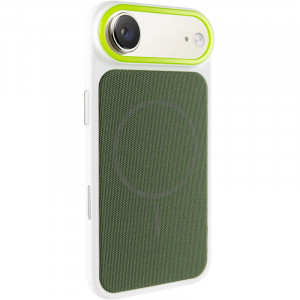 Чехол PC Textile Hybrid with Magnetic Fit для Apple iPhone 17 Air (6.5")