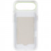 Фото Чехол PC Textile Hybrid with Magnetic Fit для Apple iPhone 17 Air (6.5") (White / Green) в магазине vchehle.ua