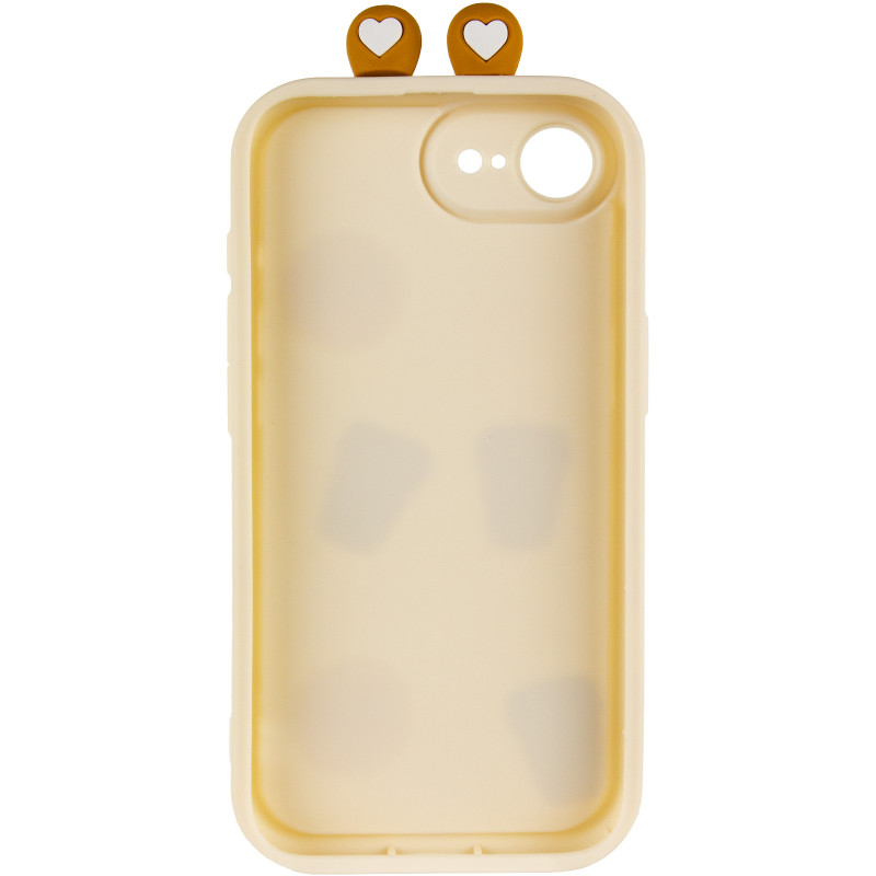 Фото Чохол TPU Toys Case with Ears на Apple iPhone 16e / 17e (6.1") (Sand) в маназині vchehle.ua