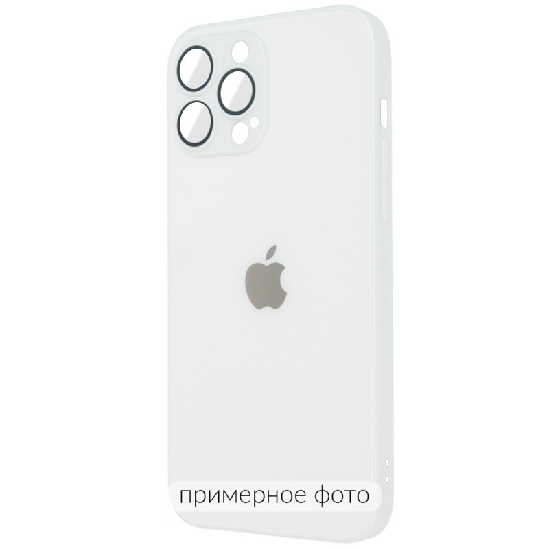 Фото Чохол TPU+Glass Sapphire matte case на Apple iPhone 12 (6.1") (Pearly White) на vchehle.ua