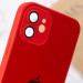Купить Чехол TPU+Glass Sapphire matte case для Apple iPhone 12 (6.1") (Cola Red) на vchehle.ua