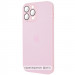 Фото Чохол TPU+Glass Sapphire matte case на Apple iPhone 12 (6.1") (Chanel Pink) на vchehle.ua