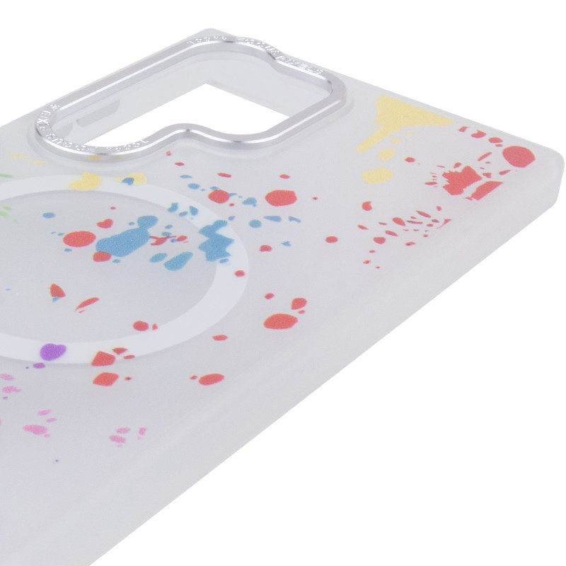 Чехол TPU+PC Flush with Magnetic Safe для Samsung Galaxy S24 Ultra (White) в магазине vchehle.ua