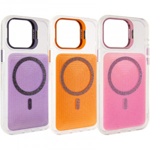 Чехол TPU+PC Jewel Sparkle with Magnetic Safe для Apple iPhone 15 (6.1")