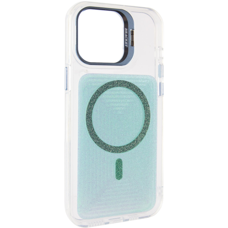 Чохол TPU+PC Jewel Sparkle with Magnetic Safe на Apple iPhone 15 Pro Max (6.7") (Aqua Blue)