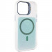 Чохол TPU+PC Jewel Sparkle with Magnetic Safe на Apple iPhone 15 Pro Max (6.7") (Aqua Blue)