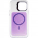 Фото Чохол TPU+PC Jewel Sparkle with Magnetic Safe на Apple iPhone 15 Pro Max (6.7") (Lavender Glitter) в маназині vchehle.ua