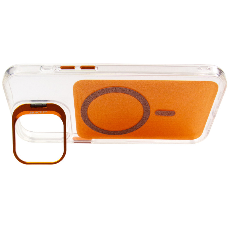 Замовити Чохол TPU+PC Jewel Sparkle with Magnetic Safe на Apple iPhone 15 Pro Max (6.7") (Orange Sparkle) на vchehle.ua