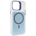 Чохол TPU+PC Jewel Sparkle with Magnetic Safe на Apple iPhone 15 Pro Max (6.7") (Royal Blue)