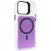 Чохол TPU+PC Jewel Sparkle with Magnetic Safe на Apple iPhone 15 Pro Max (6.7") (Violet Shimmer)