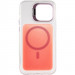 Фото Чехол TPU+PC Jewel Sparkle with Magnetic Fit для Apple iPhone 16 (6.1") (Pink Ruby) в магазине vchehle.ua