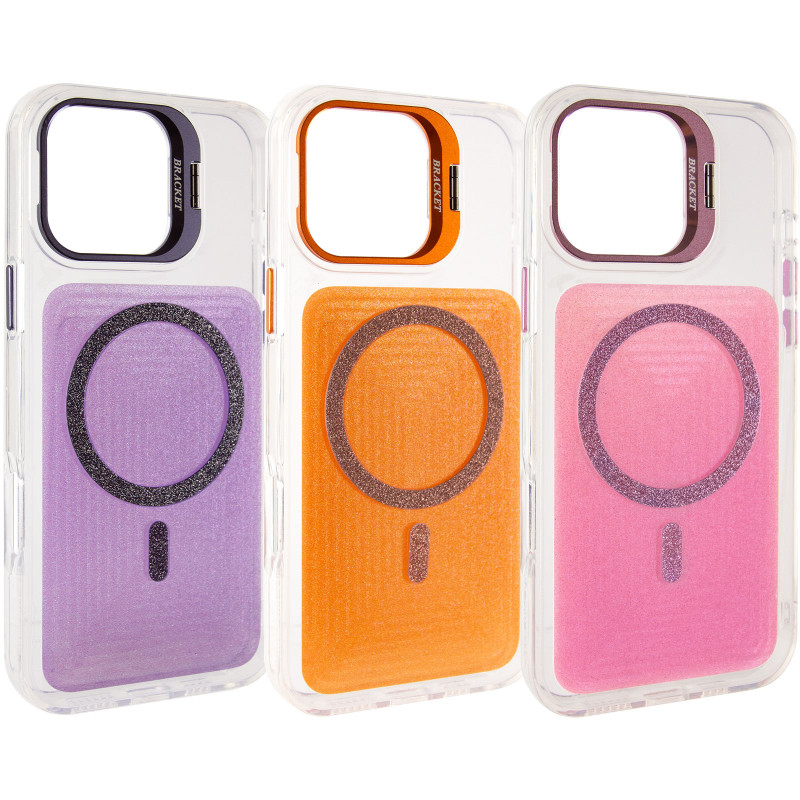 Чохол TPU+PC Jewel Sparkle with Magnetic Safe на Apple iPhone 16 Pro (6.3")