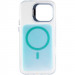 Фото Чохол TPU+PC Jewel Sparkle with Magnetic Safe на Apple iPhone 16 Pro (6.3") (Aqua Blue) в маназині vchehle.ua