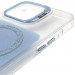Чохол TPU+PC Jewel Sparkle with Magnetic Safe на Apple iPhone 16 Pro (6.3") (Aqua Blue) в магазині vchehle.ua