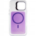 Фото Чохол TPU+PC Jewel Sparkle with Magnetic Safe на Apple iPhone 16 Pro (6.3") (Lavender Glitter) в маназині vchehle.ua