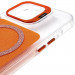 Чохол TPU+PC Jewel Sparkle with Magnetic Safe на Apple iPhone 16 Pro (6.3") (Orange Sparkle) в магазині vchehle.ua
