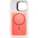 Фото Чохол TPU+PC Jewel Sparkle with Magnetic Safe на Apple iPhone 16 Pro (6.3") (Pink Ruby) в маназині vchehle.ua