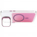 Замовити Чохол TPU+PC Jewel Sparkle with Magnetic Safe на Apple iPhone 16 Pro (6.3") (Pink Ruby) на vchehle.ua