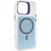Чохол TPU+PC Jewel Sparkle with Magnetic Safe на Apple iPhone 16 Pro (6.3") (Royal Blue)