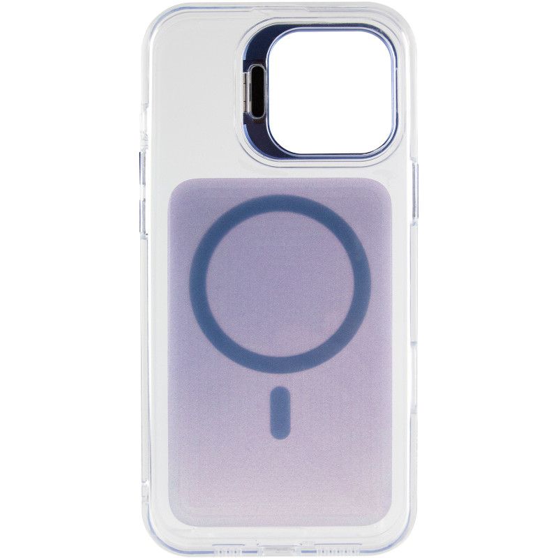 Фото Чохол TPU+PC Jewel Sparkle with Magnetic Safe на Apple iPhone 16 Pro (6.3") (Royal Blue) в маназині vchehle.ua