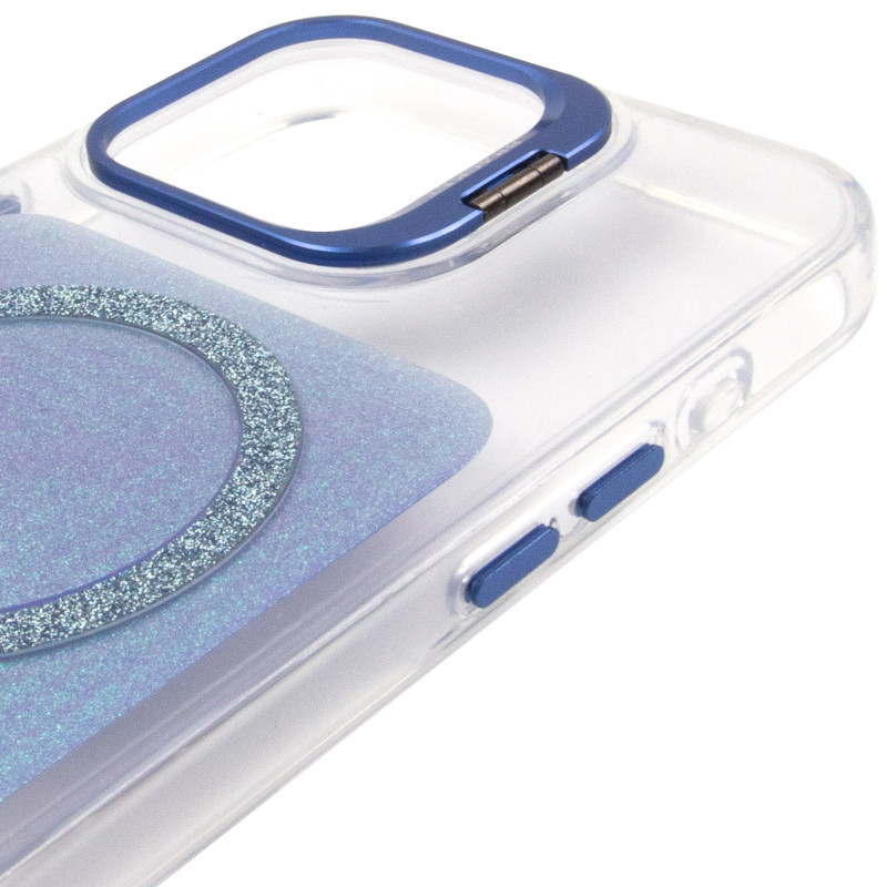 Замовити Чохол TPU+PC Jewel Sparkle with Magnetic Safe на Apple iPhone 16 Pro (6.3") (Royal Blue) на vchehle.ua