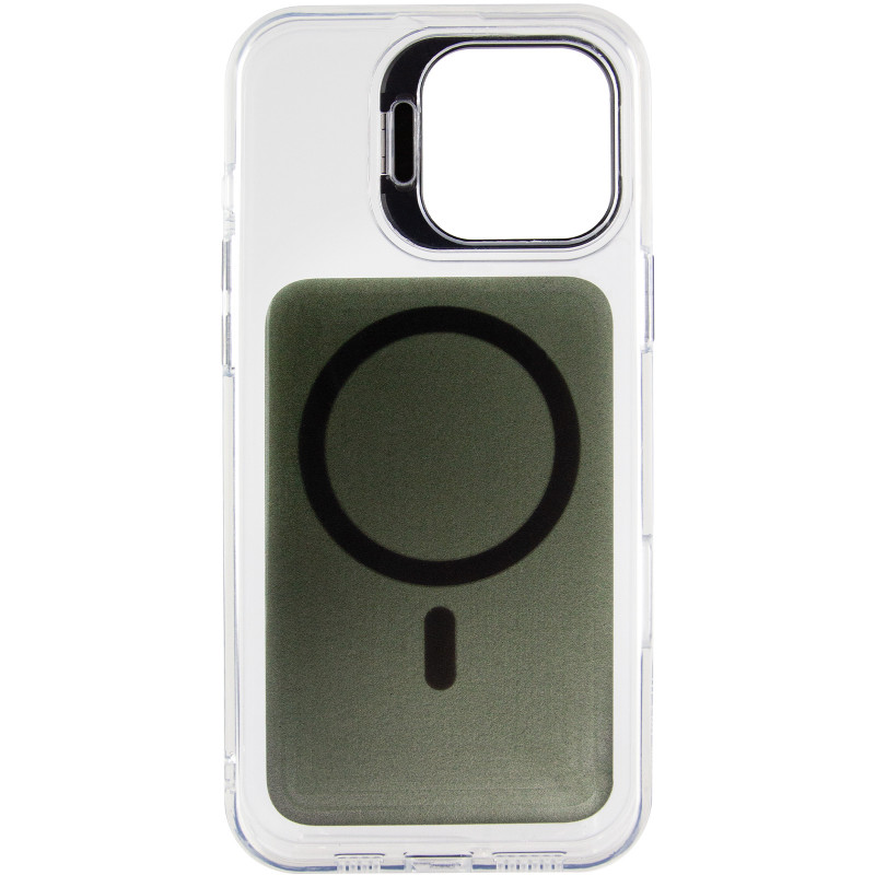 Фото Чохол TPU+PC Jewel Sparkle with Magnetic Safe на Apple iPhone 16 Pro (6.3") (Violet Shimmer) в маназині vchehle.ua