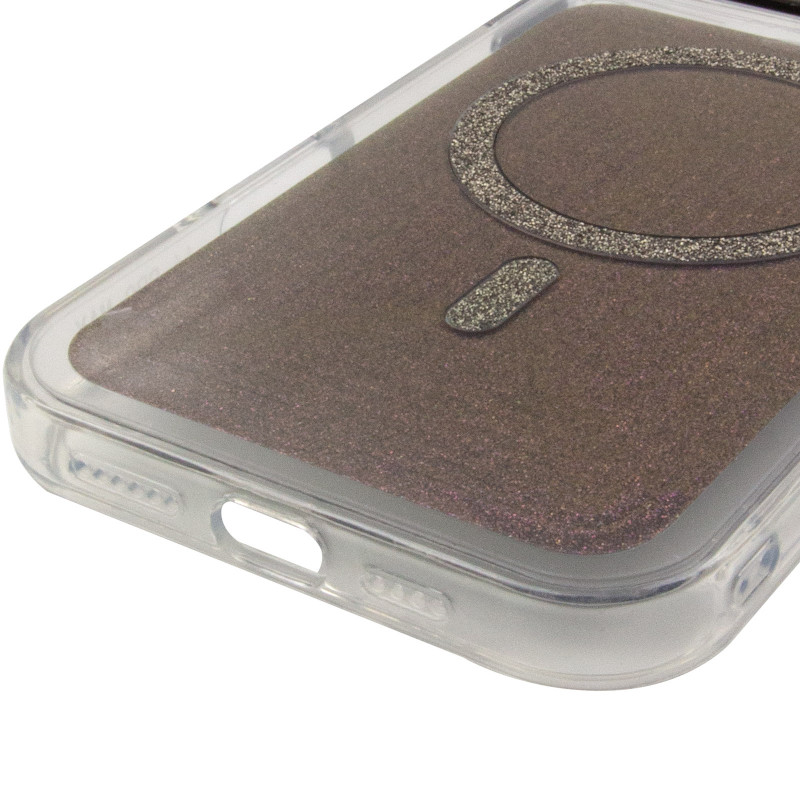 Купити Чохол TPU+PC Jewel Sparkle with Magnetic Safe на Apple iPhone 16 Pro (6.3") (Violet Shimmer) на vchehle.ua
