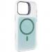 Чехол TPU+PC Jewel Sparkle with Magnetic Safe для Apple iPhone 17 (6.3") (Aqua Blue)