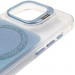 Чехол TPU+PC Jewel Sparkle with Magnetic Safe для Apple iPhone 17 (6.3") (Aqua Blue) в магазине vchehle.ua